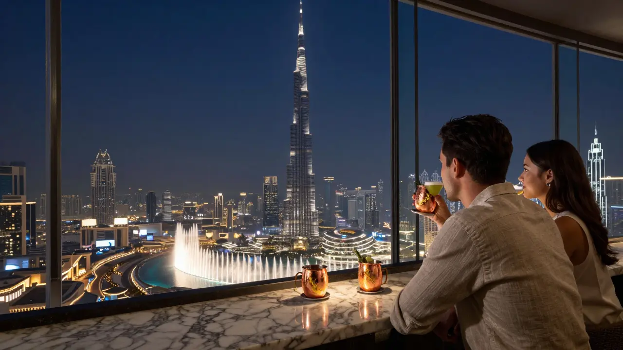 Best Rooftop Bars in Dubai for Nightlife: Sky-High Views and Killer Cocktails